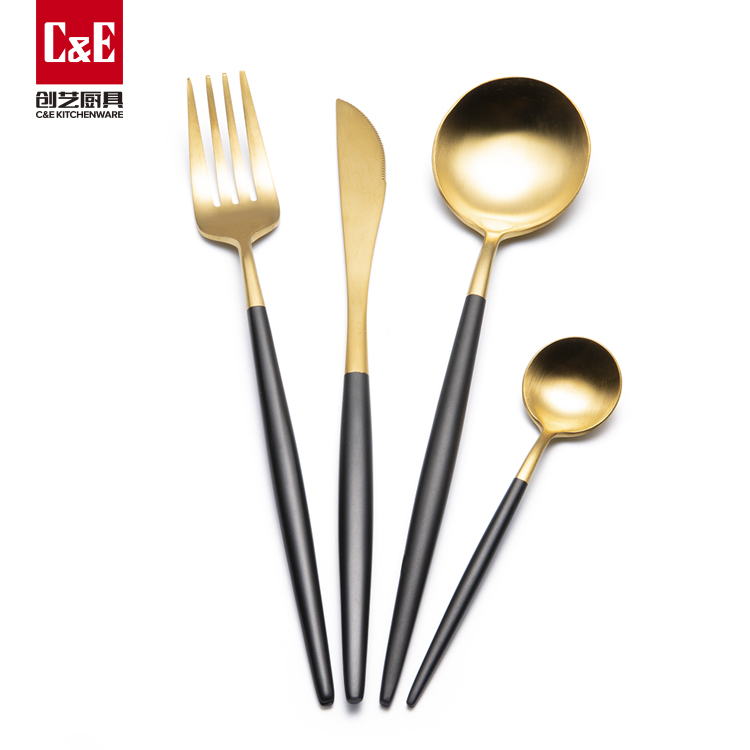 C&E創(chuàng)藝廚具樹脂柄四件套
