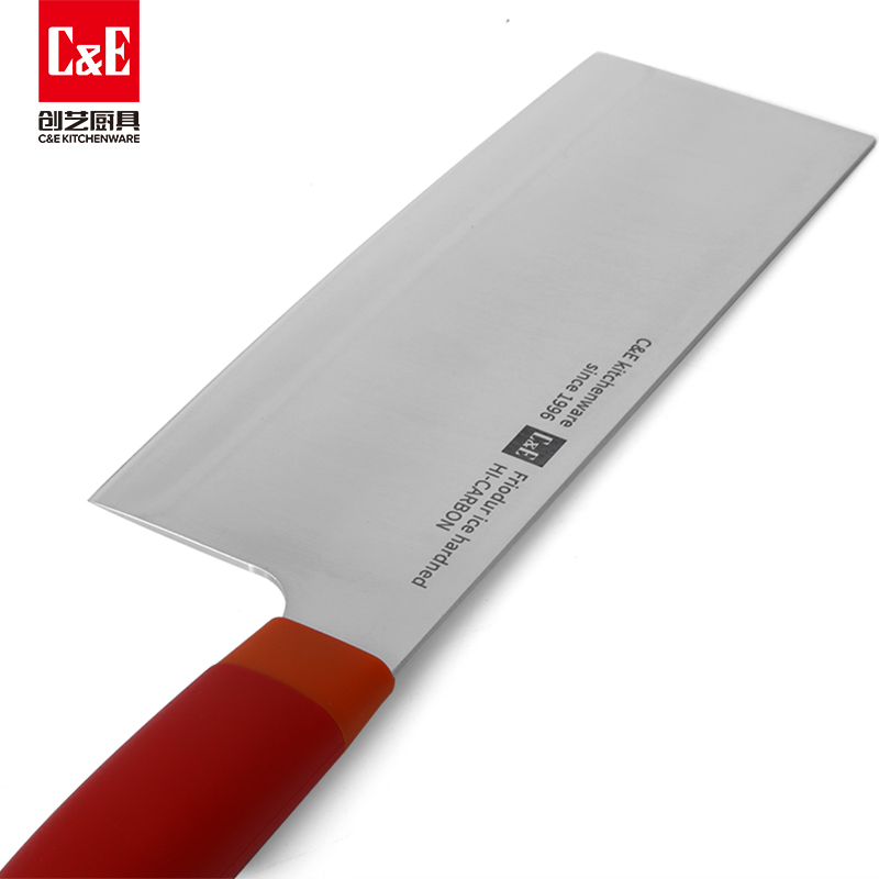 C&E創(chuàng)藝廚具 紅色刀具6件套